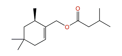 beta-Isocyclolavandulyl isovalerate